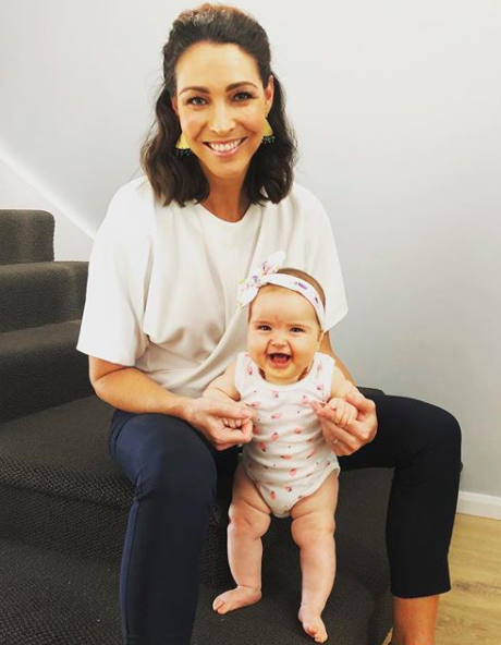 Giaan is struggling following the birth of her daughter Lexi - and she's not afraid to talk about it. Photo: Instagram/giaan.rooney