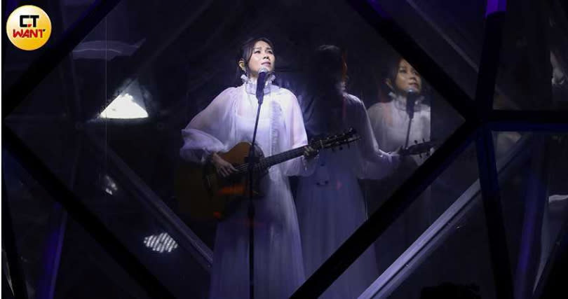 蔡健雅在小巨蛋舉辦「給世界最悠長的吻」演唱會。