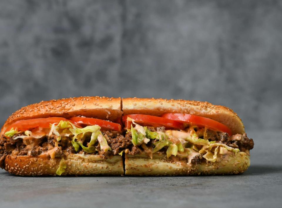 PHOTO: The new chopped cheese sandwich at Yankee Stadium. (New York Yankees)