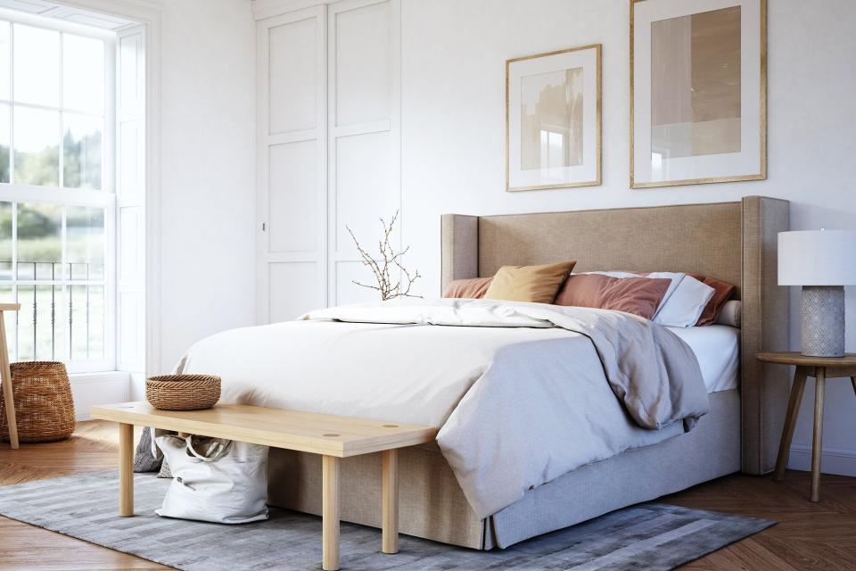 Scandinavian Style bedroom interior