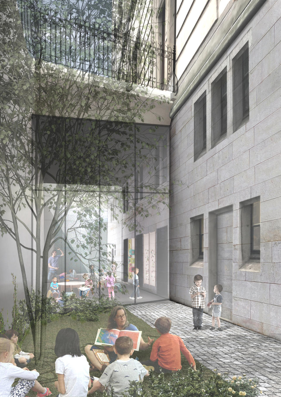 Plans to transform the learning centre at the National Portrait Gallery