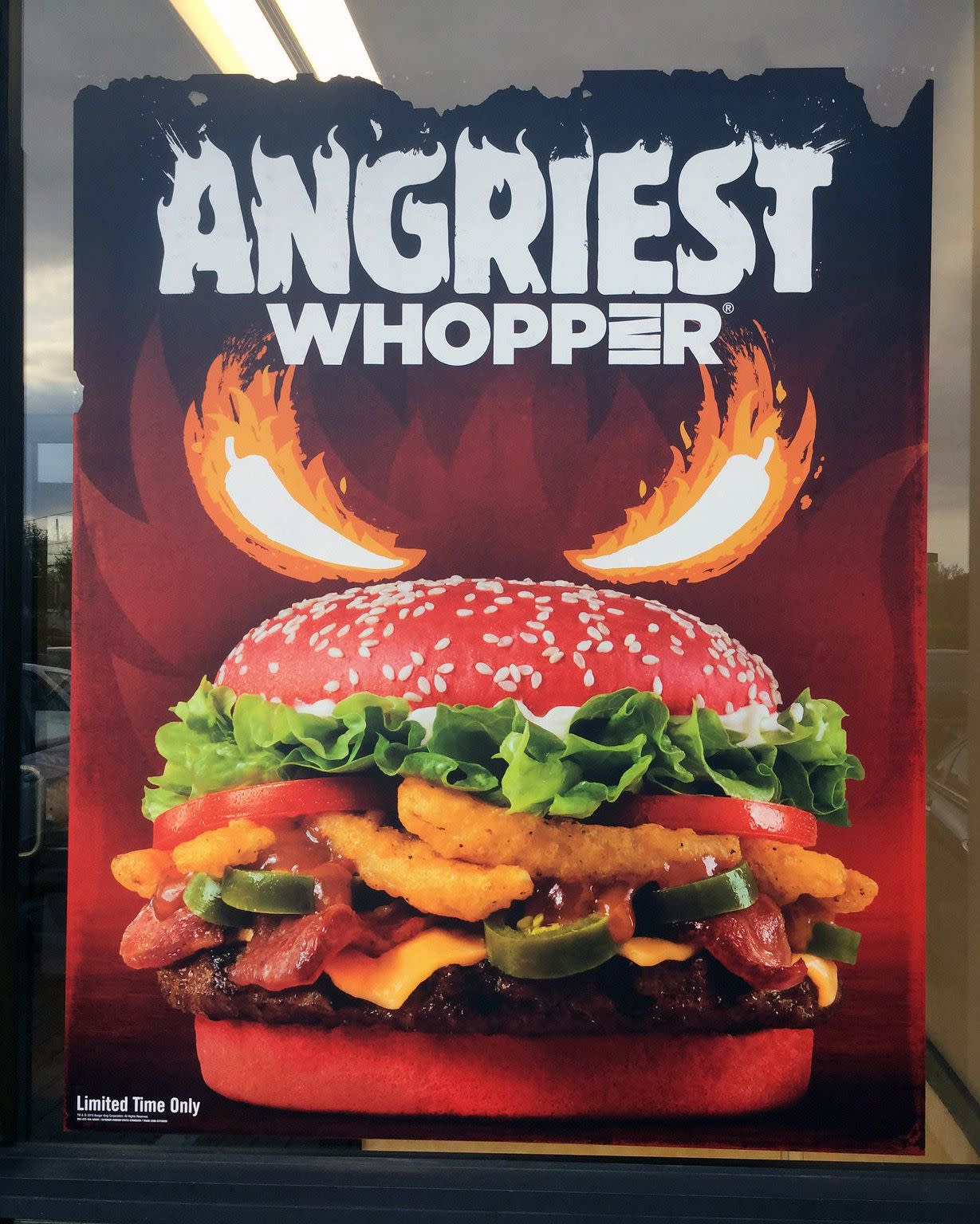 angriest whopper, burger king