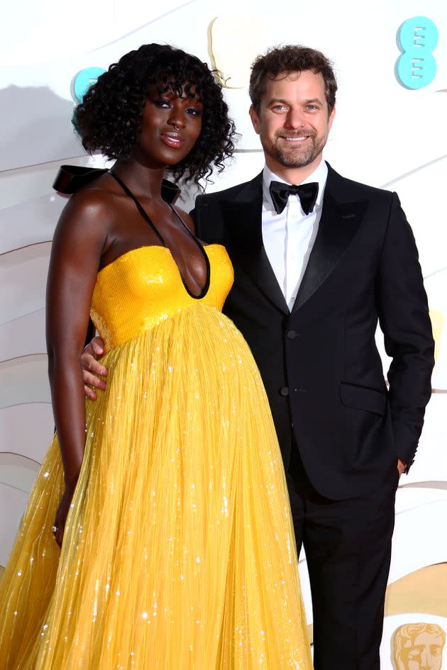 Jodie Turner-Smith and Joshua Jackson at the BAFTA Film Awards on Feb. 2, 2020. (Photo: via Associated Press)