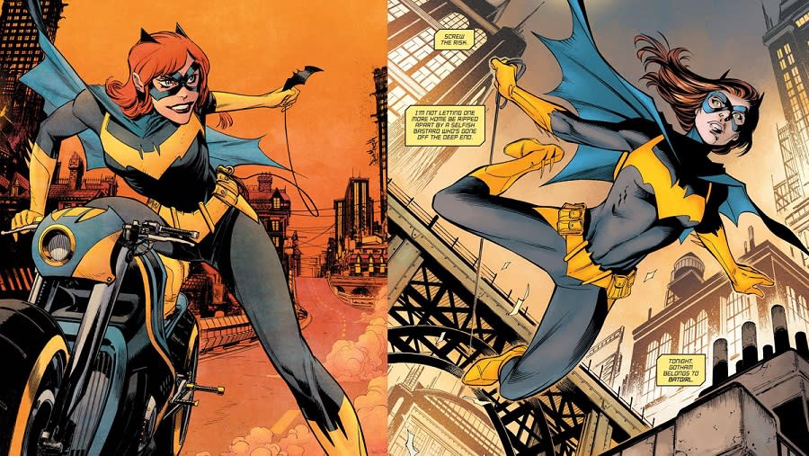 Batgirl's redesign from 2018 ditched the cowl for a mask.