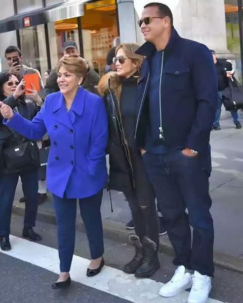 Jennifer Lopez y Alex Rodriguez