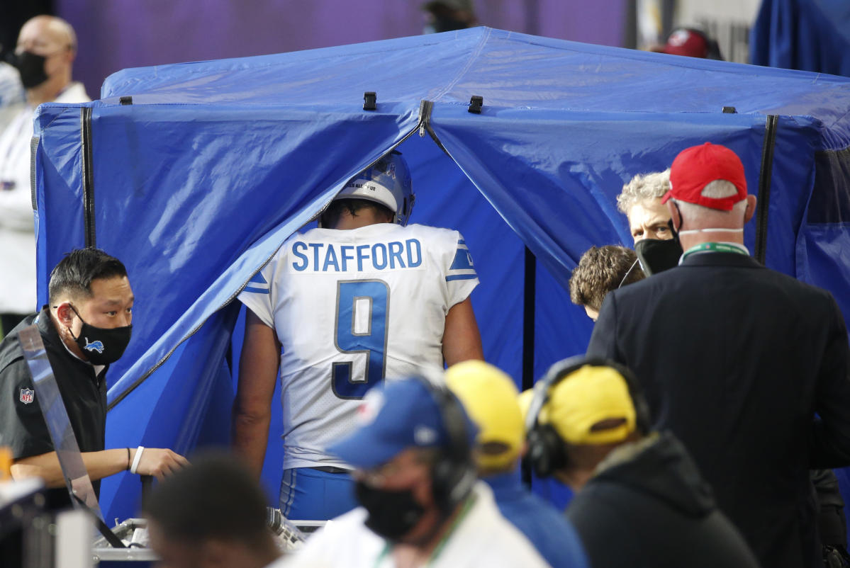 Lions activate Matthew Stafford from reserve/COVID-19 list, QB