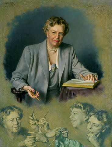 White House Collection/White House Historical Association Eleanor Roosevelt