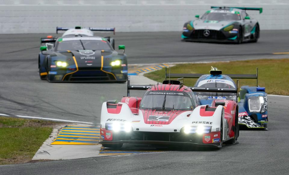 It's man versus machine versus the clock, as prep work for the Rolex 24 takes over Daytona next weekend.