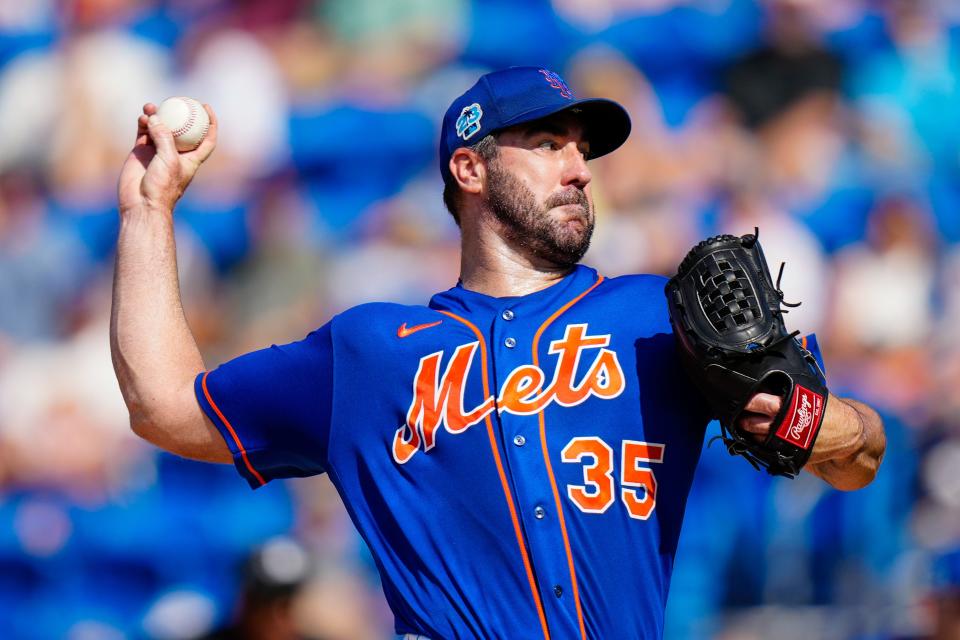 Justin Verlander won his third AL Cy Young award last season when he went 18-5 with a 1.75 ERA. His stellar performance earned him a two-year, $86.6 million deal with the Mets this winter.