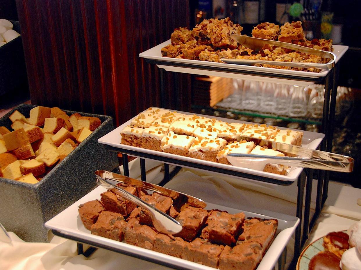 Carrot cake and more will be served at Winberie's Easter buffet.