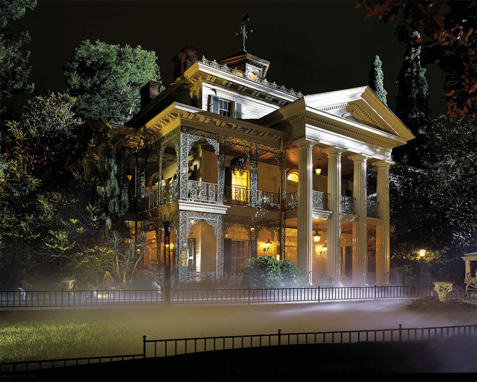 Disneyland’s Haunted Mansion, still one of the most popular attractions at the park decades later.