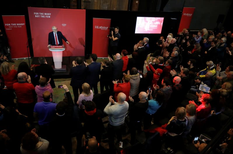 Britain's opposition Labour Party campaign event in Liverpool