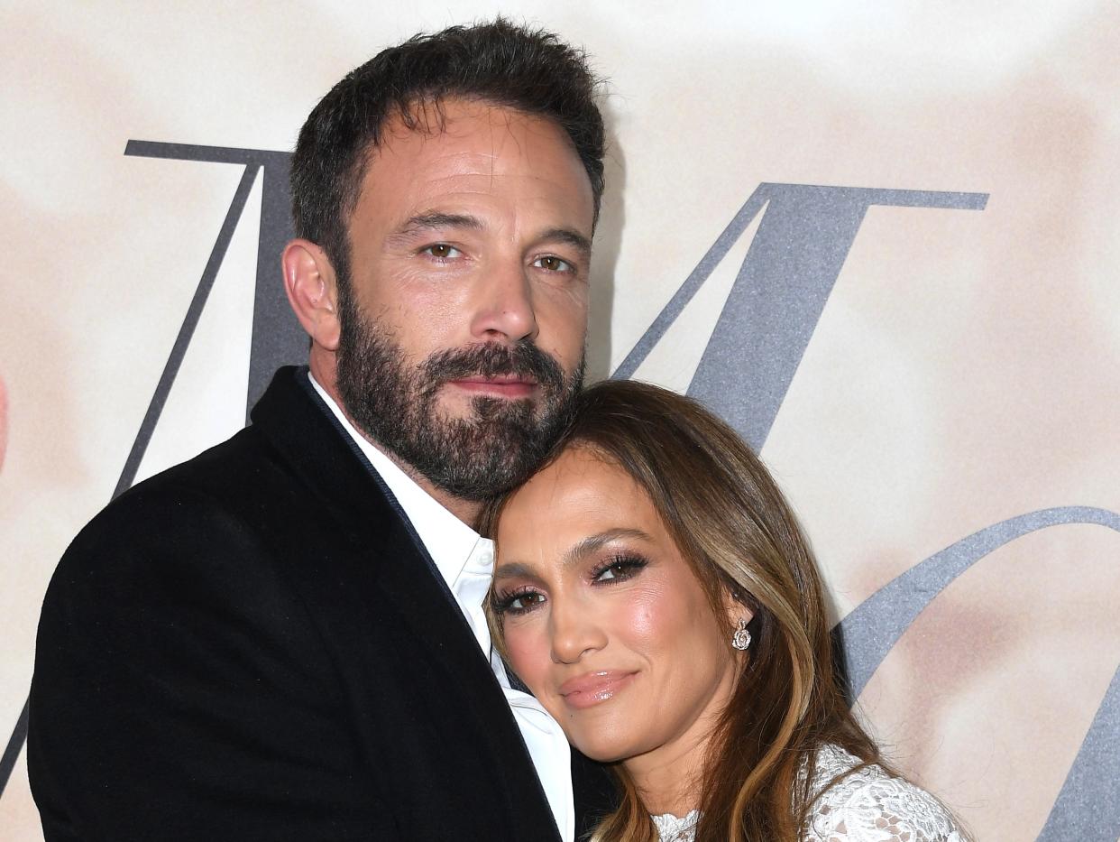 Ben Affleck and Jennifer Lopez in 2022.