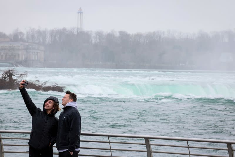 Solar Eclipse that will take place across parts of the United States and Canada on April 8, at Niagara Falls, New York