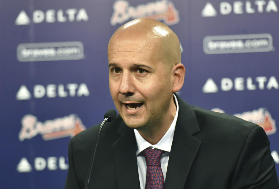 Ex-Braves GM John Coppolella broke his silence after being banned from baseball. (AP)