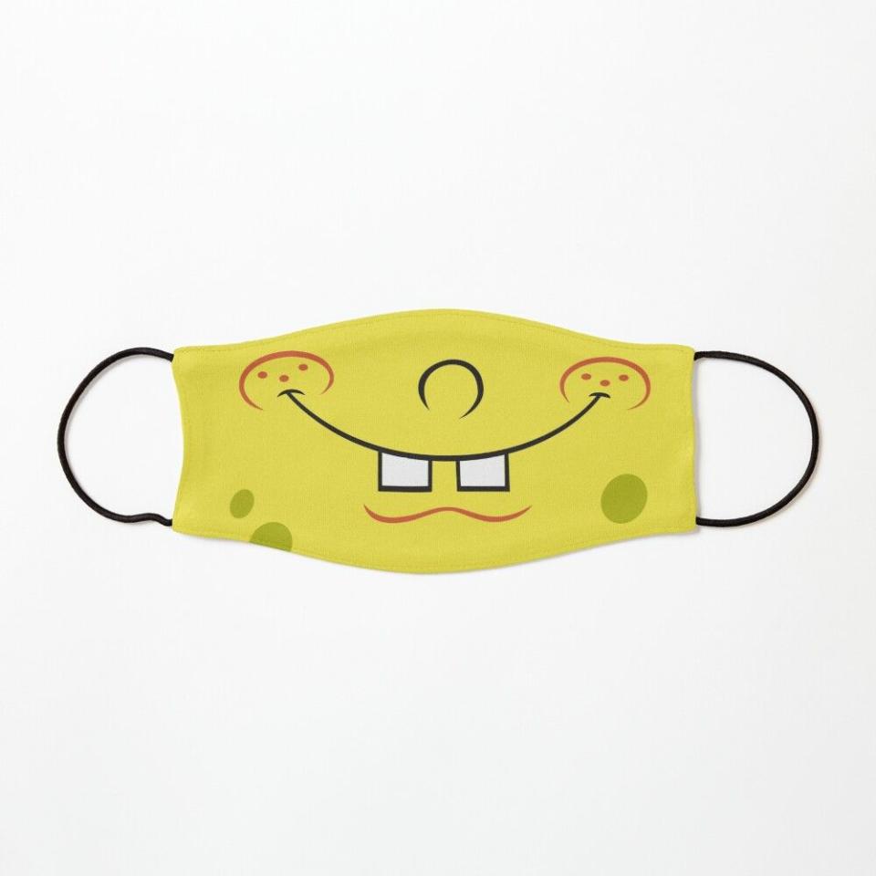 13) Spongebob Squarepants Kids Mask