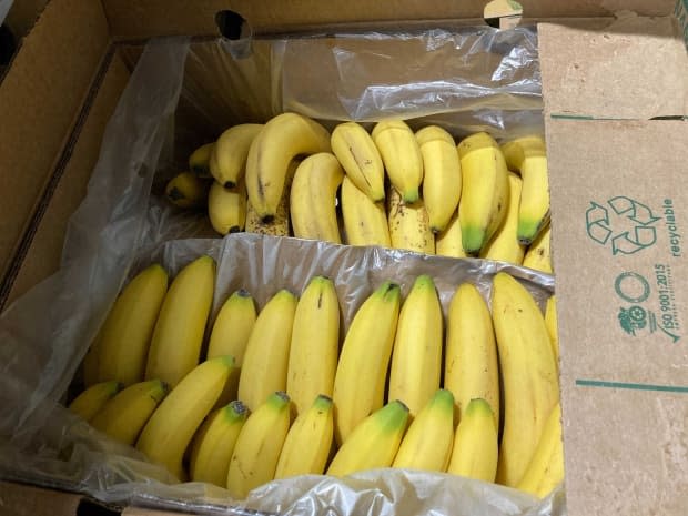 Leftovers Foundation says it has more than 150 cases of bananas that it is seeking to distribute before Tuesday.