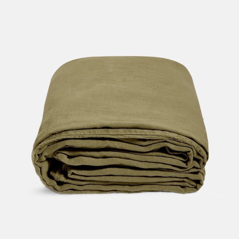 <p><a href="https://go.redirectingat.com?id=74968X1596630&url=https%3A%2F%2Fwww.sohohome.com%2Fus%2Fproducts%2Fluna-linen-duvet-cover-olive%2F74581811&sref=https%3A%2F%2F" rel="nofollow noopener" target="_blank" data-ylk="slk:Shop Now;elm:context_link;itc:0;sec:content-canvas" class="link rapid-noclick-resp">Shop Now</a></p><p>Luna Linen Duvet Cover</p><p>$235.00</p><p>sohohome.com</p>