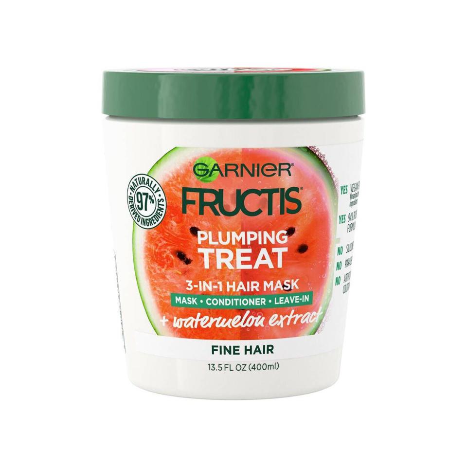 Garnier Fructis Plumping Treat 3 In 1 Hair Mask for Fine Hair