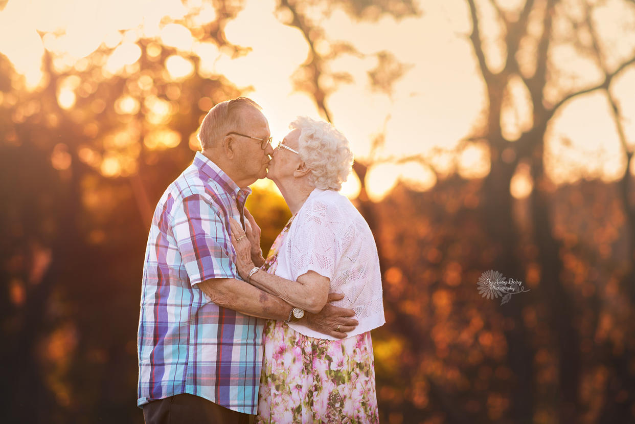 Rosie, 85, and Bill, 87, have been married for more than six decades. (Photo: Fly Away Daisy Photography)