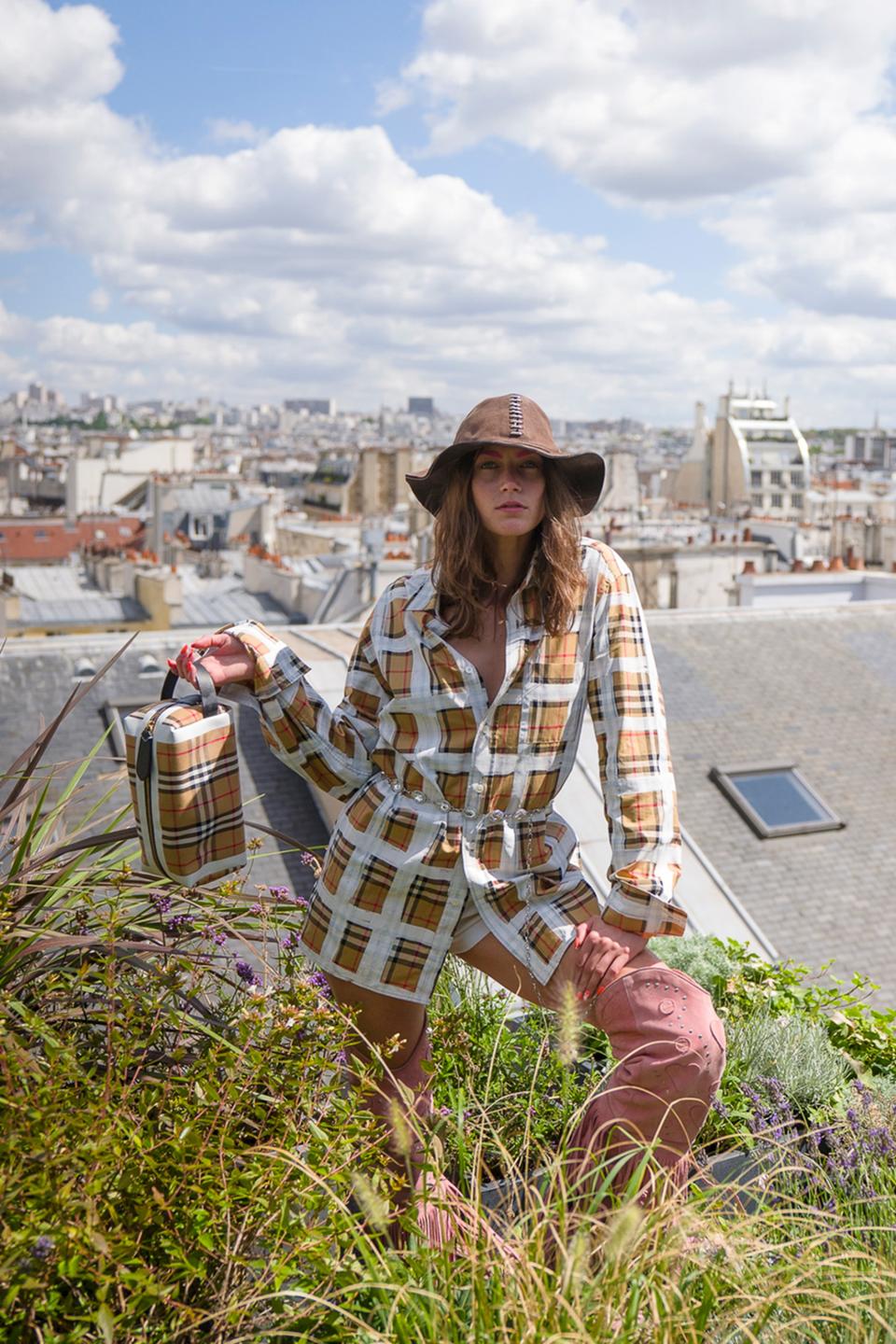 Vanille Verloës is rewriting the book on “French girl chic,” from her knee-high boots and bike shorts to metallic snakeskin pants.