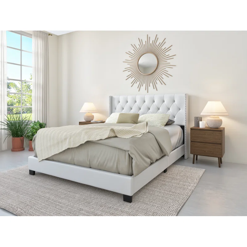 Tianna Tufted Queen Bed Frame