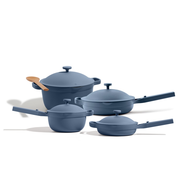 <p><a href="https://go.redirectingat.com?id=74968X1596630&url=https%3A%2F%2Ffromourplace.com%2Fproducts%2Fcookware-set&sref=https%3A%2F%2Fwww.townandcountrymag.com%2Fstyle%2Fhome-decor%2Fg44117547%2Fbest-housewarming-gifts%2F" rel="nofollow noopener" target="_blank" data-ylk="slk:Shop Now;elm:context_link;itc:0;sec:content-canvas" class="link rapid-noclick-resp">Shop Now</a></p><p>Cookware Set</p><p>fromourplace.com</p><p>$395.00</p>