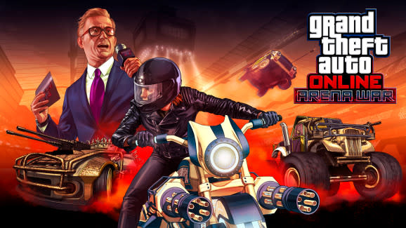 Grand Theft Auto Online: Arena Wars.