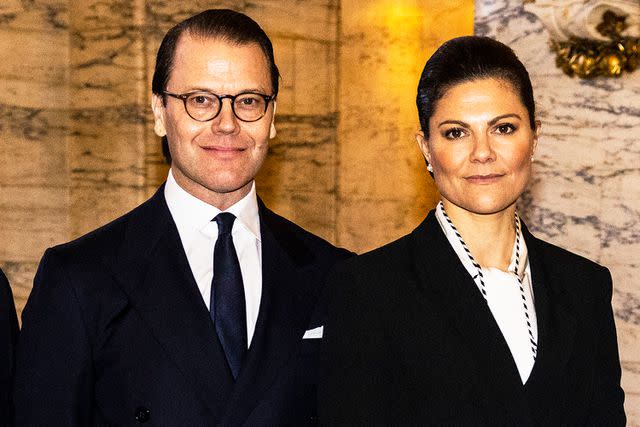 Michael Campanella/Getty Prince Daniel and Crown Princess Victoria in 2022.