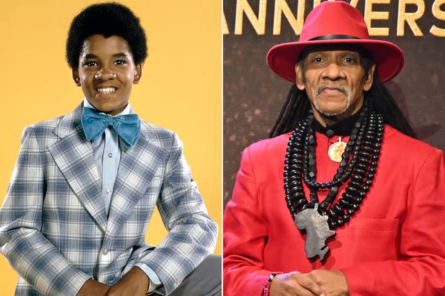 <p>CBS via Getty; Paras Griffin/Getty</p> Ralph Carter as Michael Evans on 'Good Times' in 1974, and now