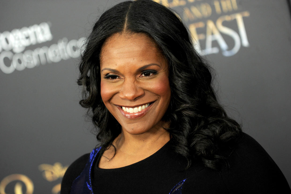 Photo by: Dennis Van Tine/STAR MAX/IPx 3/13/17 Audra McDonald at the premiere of "Beauty And The Beast" in New York City.