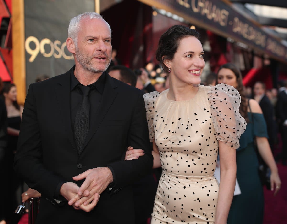 Phoebe Waller-Bridge and Martin McDonagh appear to have confirmed their engagement, according to a photo of Waller-Bridge wearing a ring  (Getty Images)