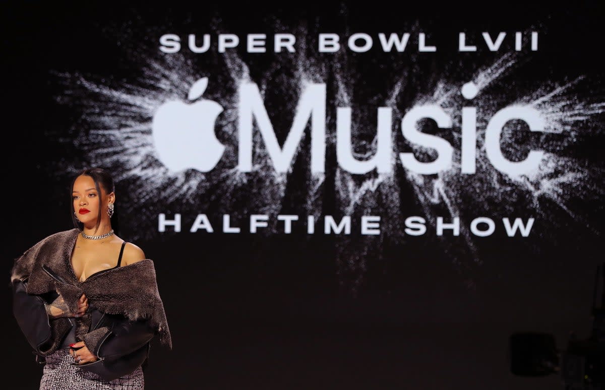 Rihanna will return to the stage at the Super Bowl this week (Getty Images)