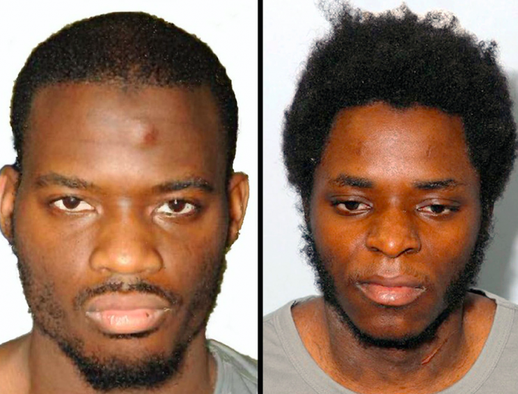 Lee Rigby's killers, Michael Adebolajo and Michael Adebowale (Picture: PA)
