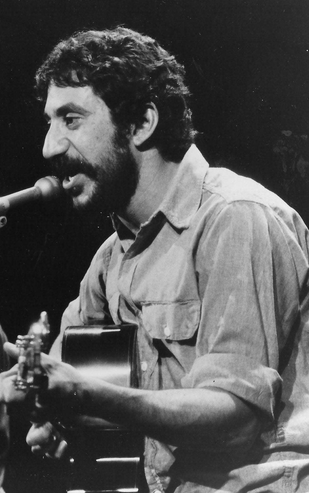 Jim Croce performs on ABC-TV’s “In Concert” in January 1973.