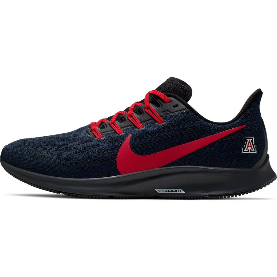 Men's Nike Navy/Red Arizona Wildcats Air Zoom Pegasus 36 Sneakers