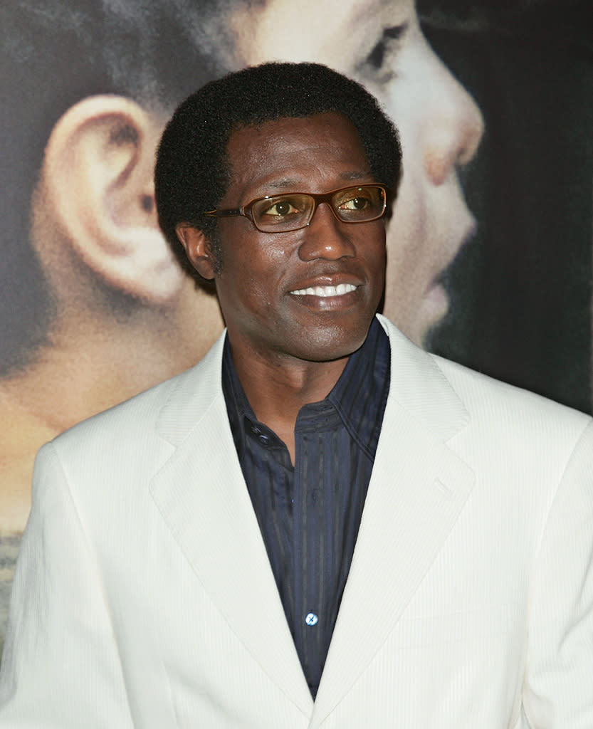 Miracle at St. Anna NY Premiere 2008 Wesley Snipes