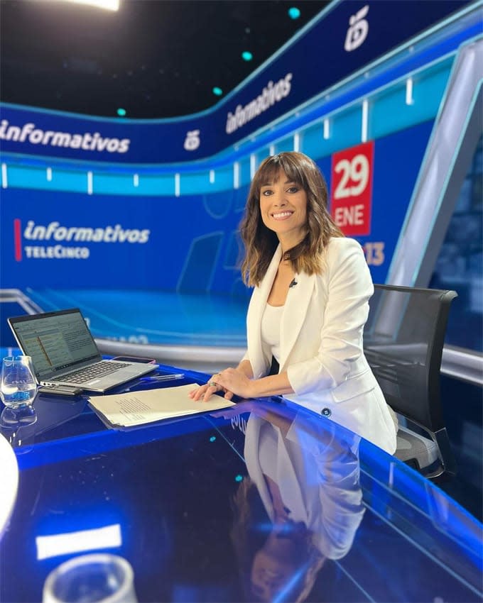 Arancha Morales, presentadora de Informativos Telecinco