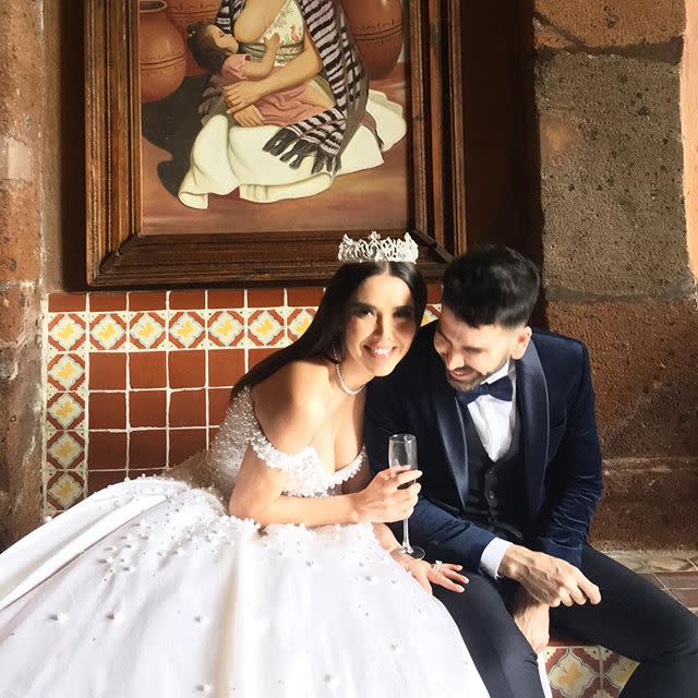 La boda de Marlene Favela