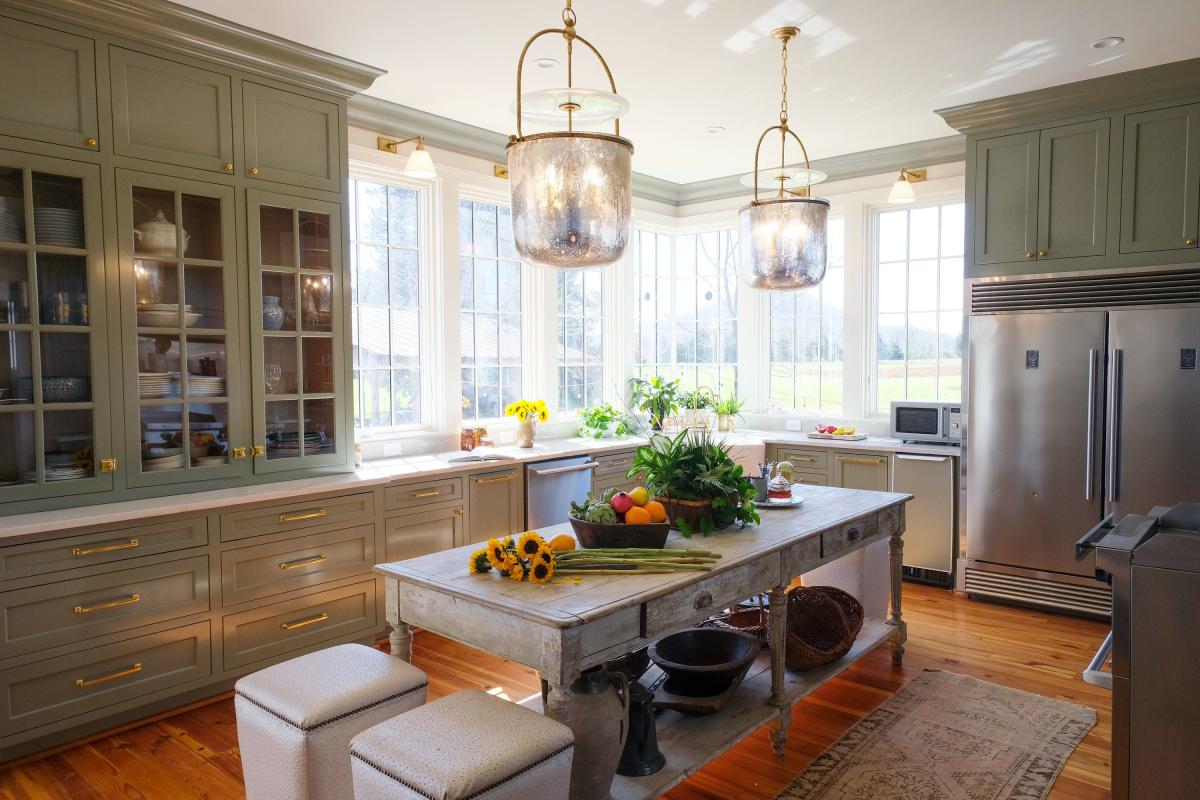 A look at Caroline Brackett’s kitchen in her renovated home from 1870s