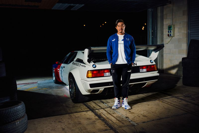 Mr Choo Sung-hoon enjoys a dual passion for mixed martial arts, as well as Motorsports, embodying the perfect convergence of athleticism, passion, and style. PHOTO: Puma