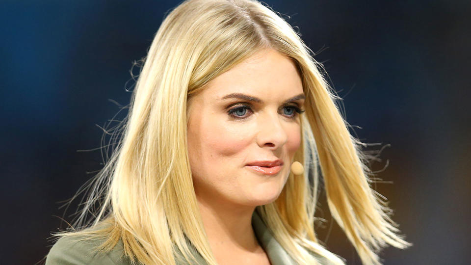 Pictured here, Channel Nine sports presenter Erin Molan.