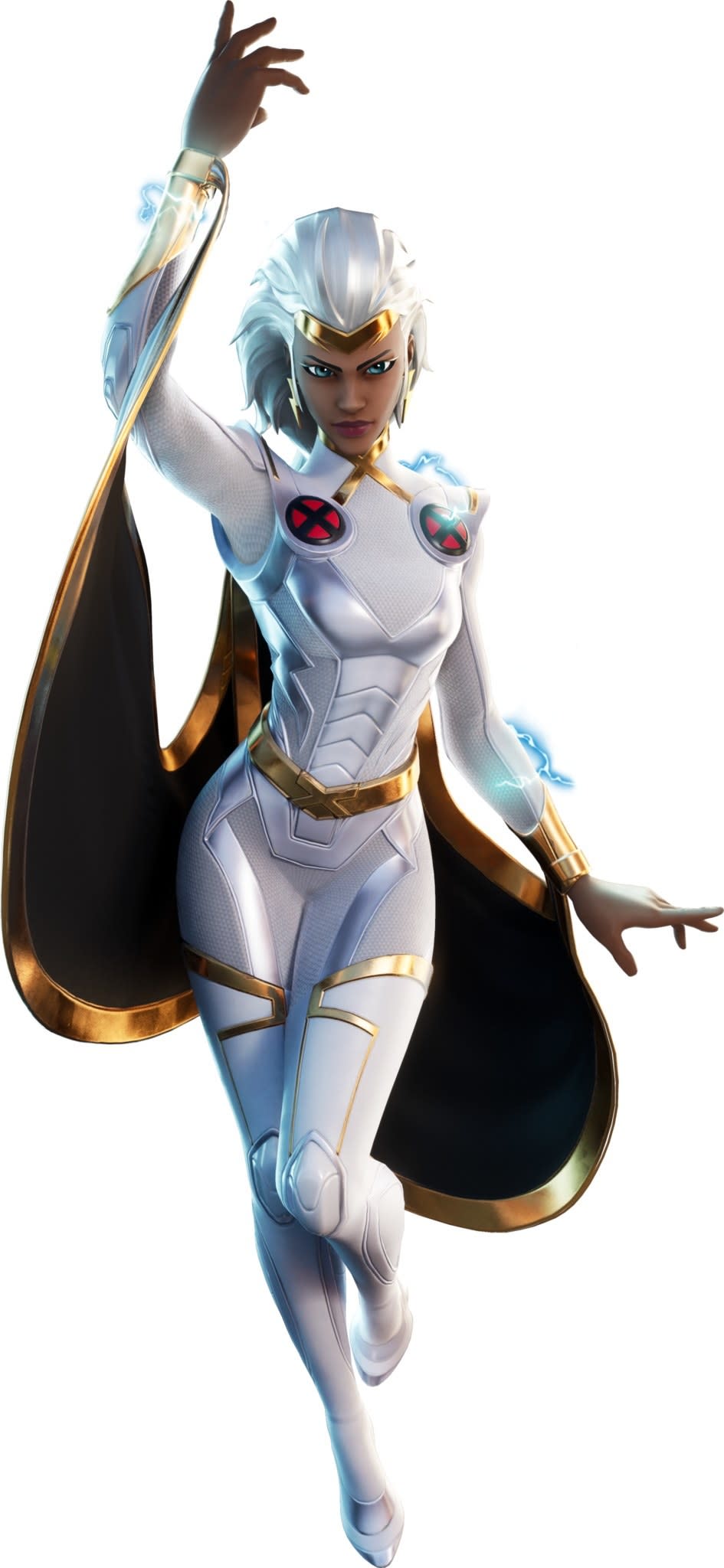 Fortnite Storm skin in white gear