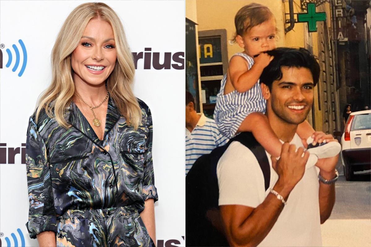 Kelly Ripa condivide un’adorabile foto di “Vacanze Italiane” con il marito Mark Consuelos e il figlio Michael