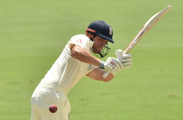 England will look to batsmen Joe Root and Alastair Cook (pictured)and their pace attack of James Anderson and Stuart Broad in their Ashes campaign