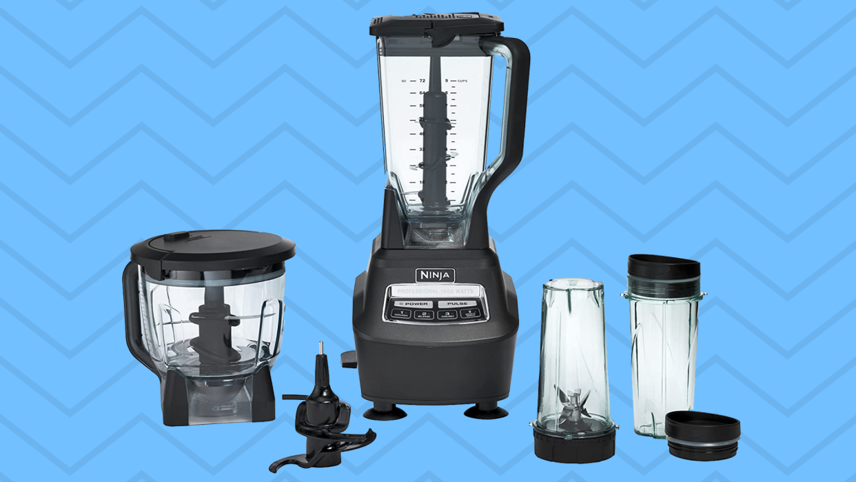 Save nearly 40 percent on the Ninja BL770 Mega Kitchen System and Blender. (Photo: Amazon)