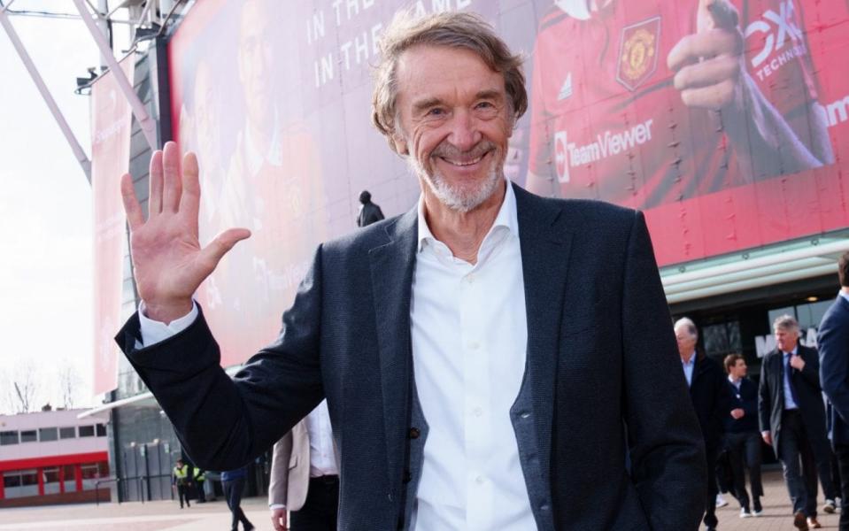 Sir Jim Ratcliffe at Manchester United as the prospective buyer - Jon Super