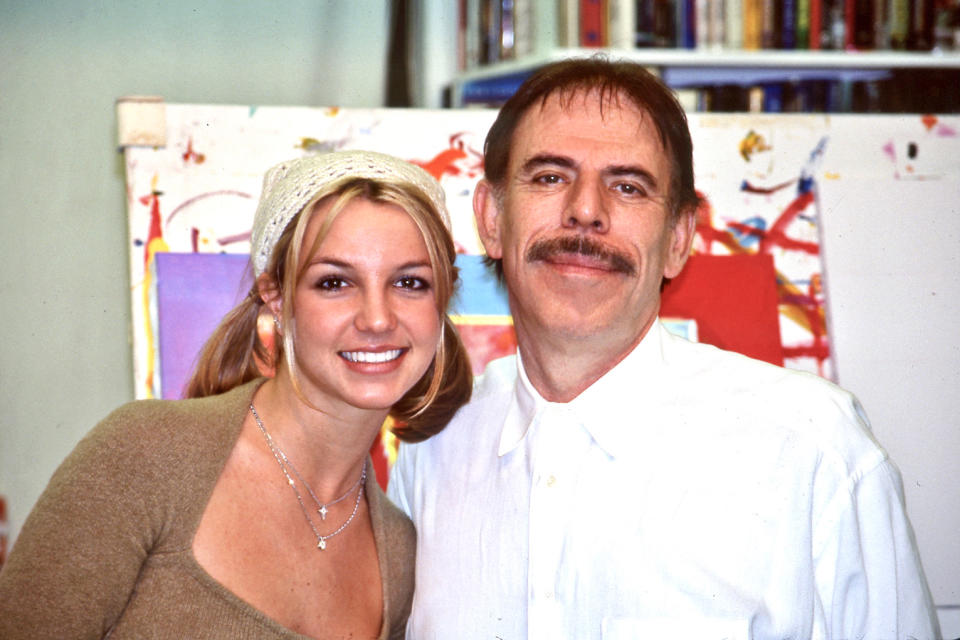 Britney Spears and Peter Max - Credit: Courtesy of Libra Max/ALP, Inc.