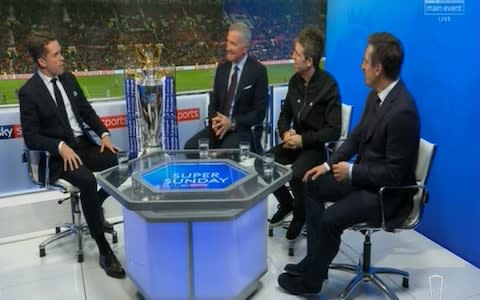 Graeme Souness, Noel Gallagher and Gary Neville - Credit: Sky Sports