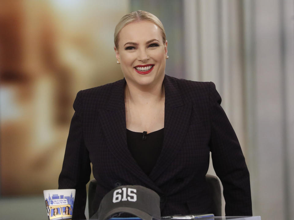 Meghan Mccain, a co-host on the talk show "The View," has announced that she's pregnant and will self-quarantine out of an abundance of caution.&nbsp; (Photo: Lou Rocco via Getty Images)